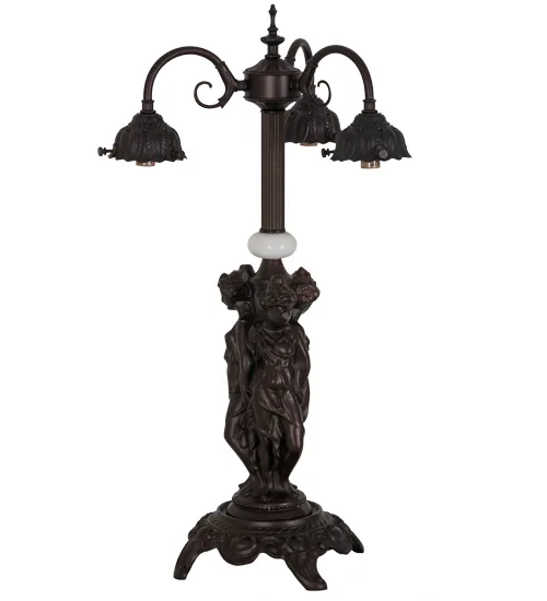 23" High Three Graces 3 Light Table Base