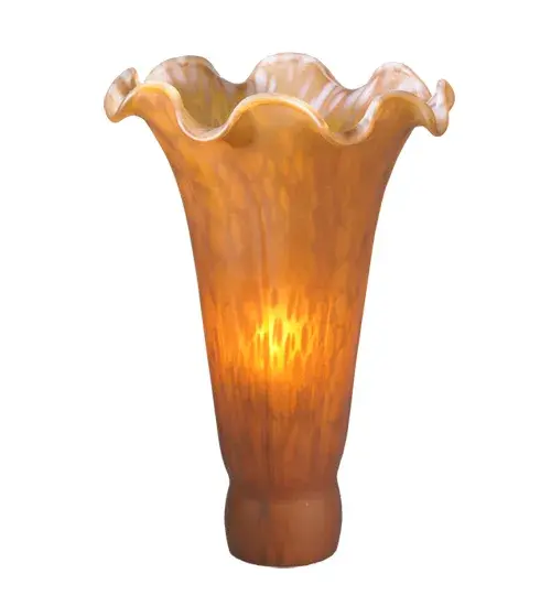 The Amber Pond Lily by Meyda Lighting - Image 1