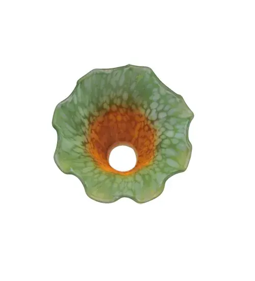 The Amber/Green Pond Lily by Meyda Lighting - Image 4