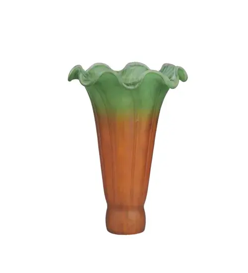 The Amber/Green Pond Lily by Meyda Lighting - Image 6