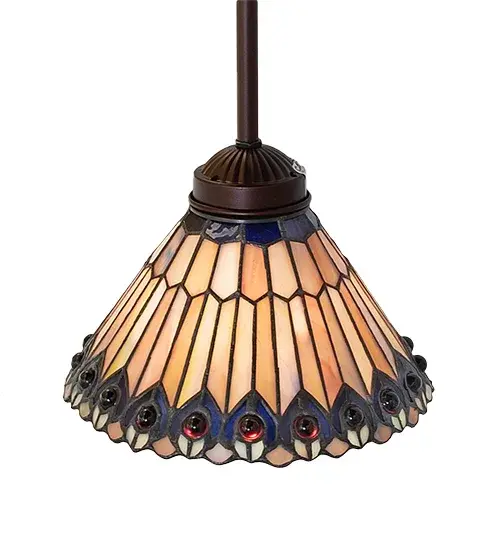 The Tiffany Jeweled Peacock by Meyda Lighting - Image 4