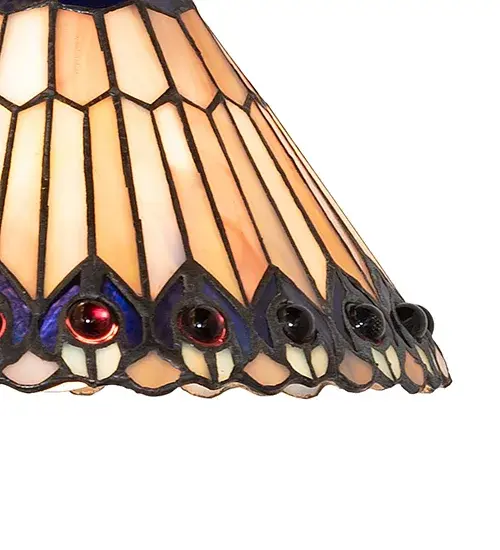 The Tiffany Jeweled Peacock by Meyda Lighting - Image 8