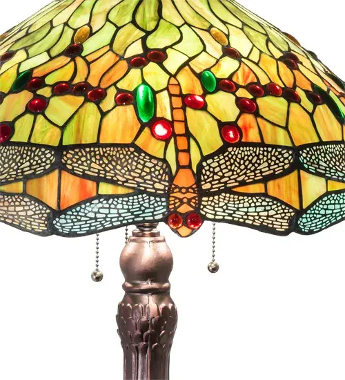 The Tiffany Hanginghead Dragonfly by Meyda Lighting - Image 7