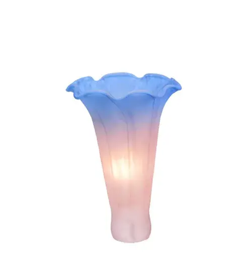 The Pink/Blue Pond Lily by Meyda Lighting - Image 2