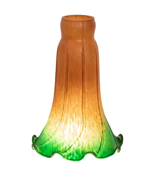 The Amber/Green Pond Lily by Meyda Lighting - Image 4