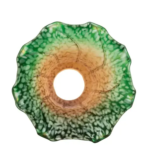 The Amber/Green Pond Lily by Meyda Lighting - Image 5