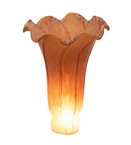 The Amber Pond Lily by Meyda Lighting - Image 2