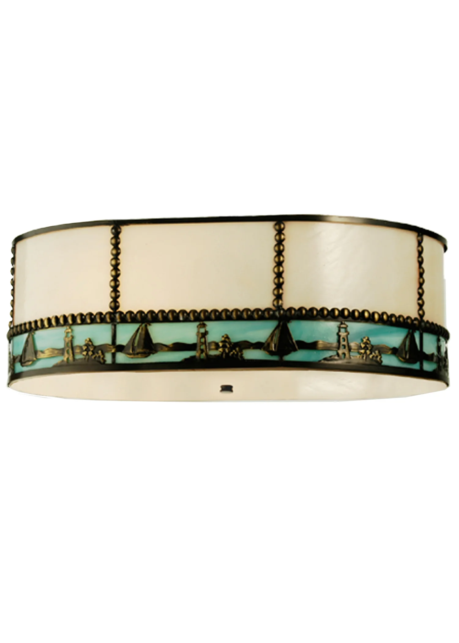 18" Long Sailboat Fan Light Shade