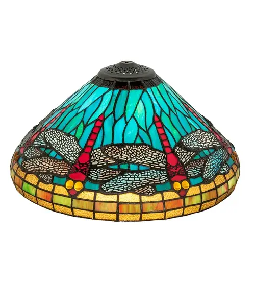 The Tiffany Dragonfly by Meyda Lighting - Image 1