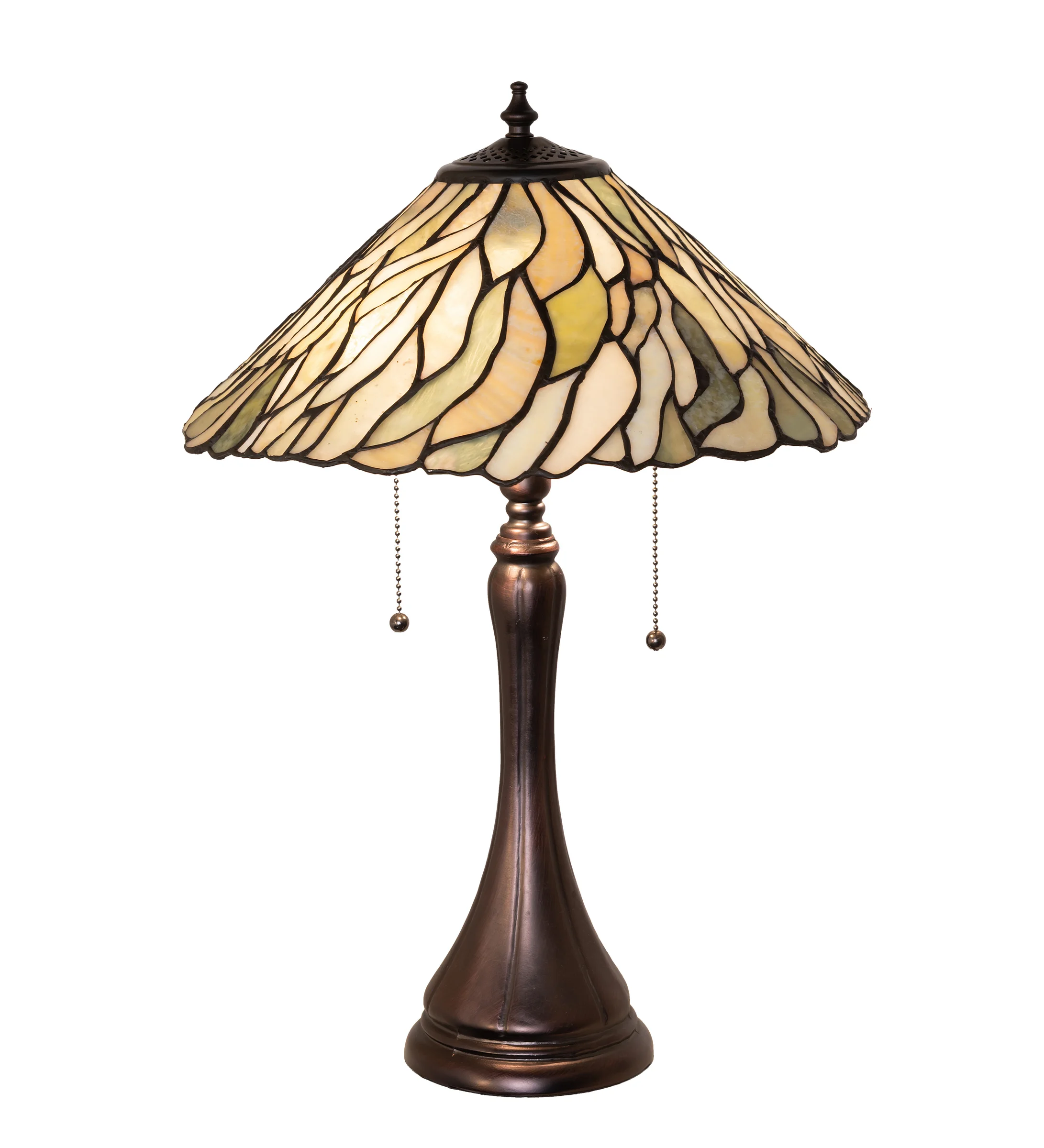 23" High Willow Jadestone Table Lamp