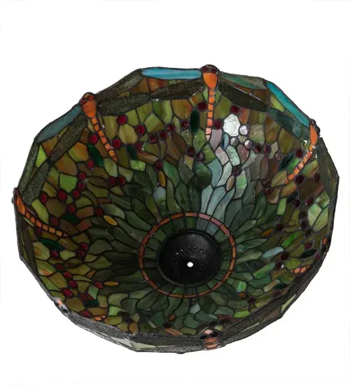 The Tiffany Hanginghead Dragonfly by Meyda Lighting - Image 3