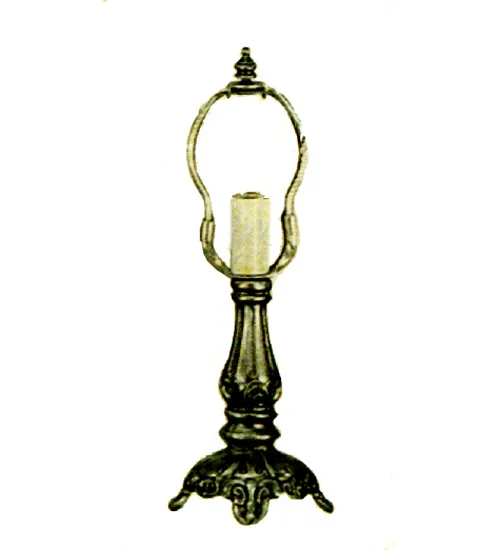 Mini Footed One Light Table Base
