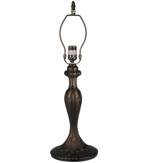 Fleur One Light Table Base in Mahogany Bronze