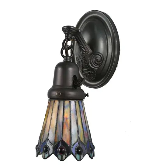 The Tiffany Jeweled Peacock by Meyda Lighting - Image 1