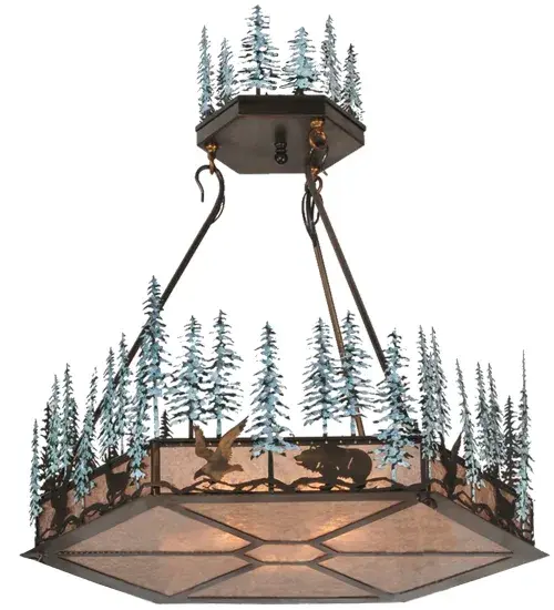 The Wildlife at Pine Lake by Meyda Lighting