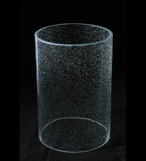 5"W Cylindre Seedy Glass Shade