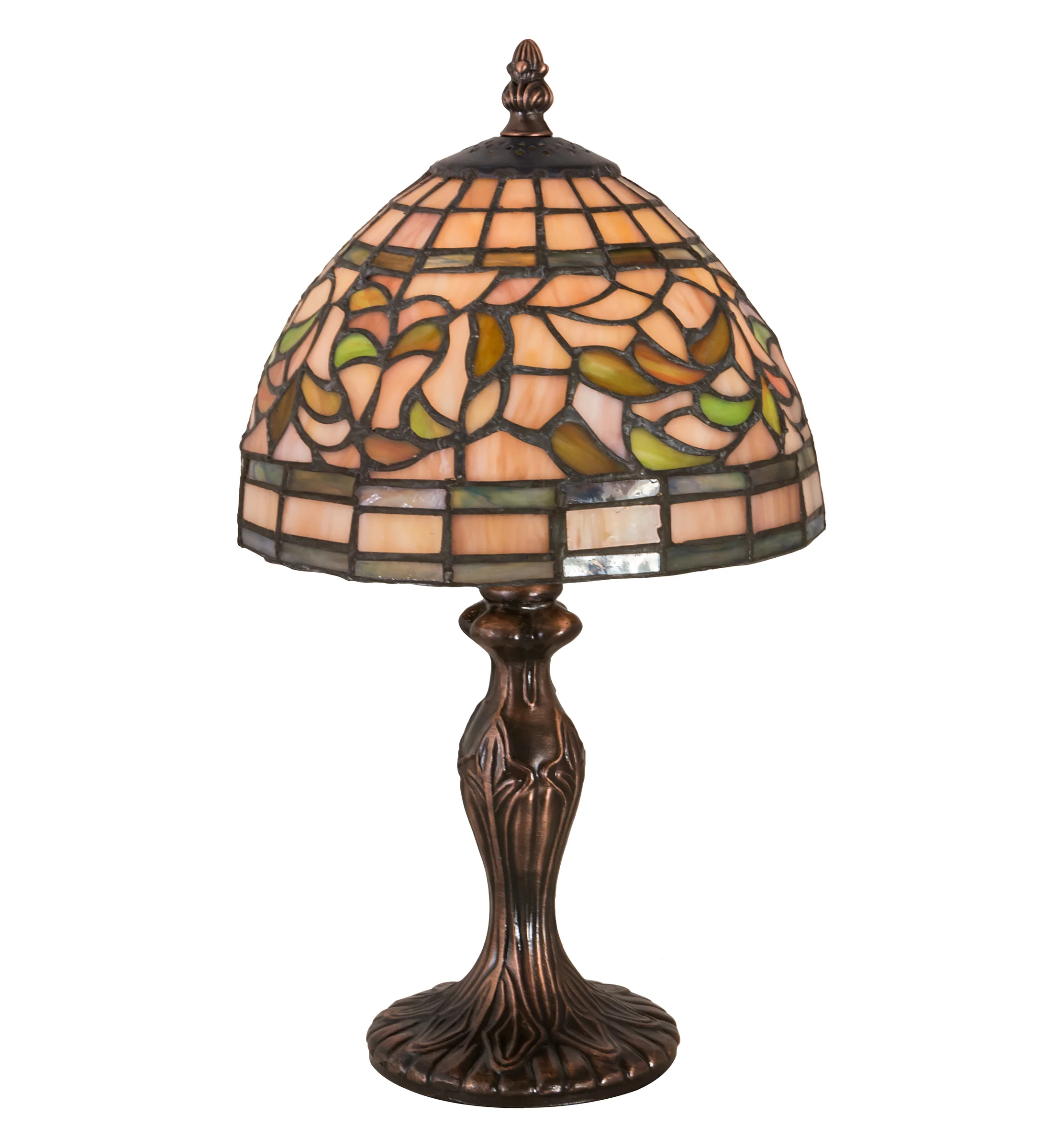Fleur One Light Table Base in Mahogany Bronze