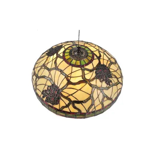 16"W Pinecone Dome Flush Mount - Image 6