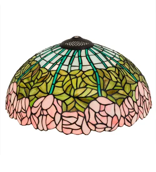 The Tiffany Cabbage Rose by Meyda Lighting - Image 1
