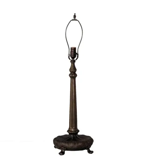 Every Meyda Tiffany item is a unique handcrafted work of art. Natural variations in the wide array of materials that we use to create each Meyda product make every item a masterpiece of its own. Photographs are a general representation of the product. Colors and designs will vary. Collection: Onion Finish: Mahogany Bronze Width: 10.50" Height: 20.50" Length: 10.50" Weight: 8.50 lb Number of Bulbs: 1 Maximum Wattage: 60.00 W Bulb Type: A19 Bulb Base: E26 Material: Zinc Country of Origin: USA Safety Listing: Dry Safety Rating: Dry