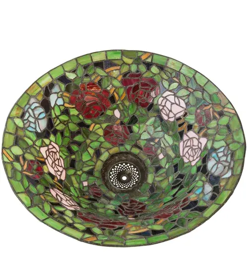The Tiffany Rosebush by Meyda Lighting - Image 4