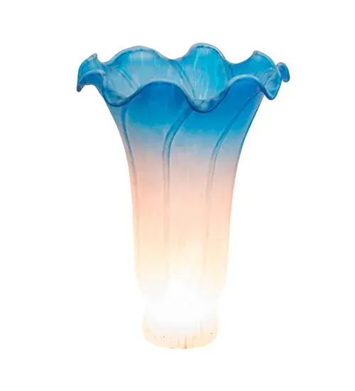 The Pink/Blue Pond Lily by Meyda Lighting - Image 1