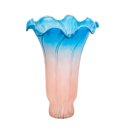 The Pink/Blue Pond Lily by Meyda Lighting - Image 3