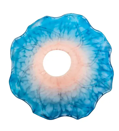 The Pink/Blue Pond Lily by Meyda Lighting - Image 5
