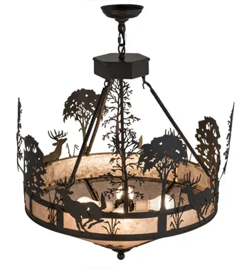 The Deer on the Loose by Meyda Lighting - Image 4