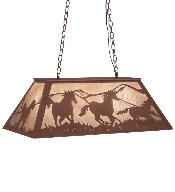 The Running Horses by Meyda Lighting - Image 1