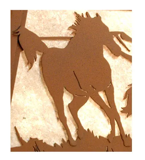The Running Horses by Meyda Lighting - Image 2