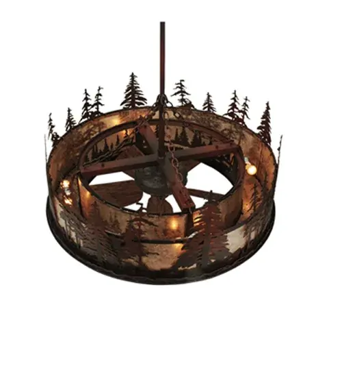 The Meyda Tiffany - Tall Pines by Meyda Lighting - Image 3