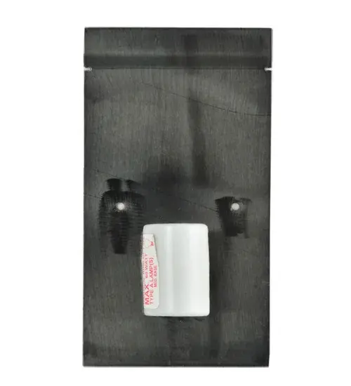 6"W Diamond Turbine Wall Sconce - Image 4