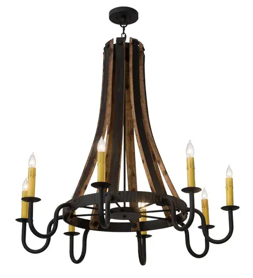 The Barrel Stave by Meyda Lighting - Image 2