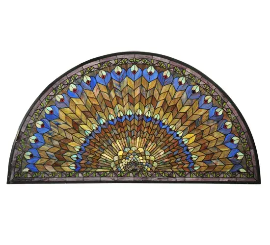The Tiffany Jeweled Peacock by Meyda Lighting
