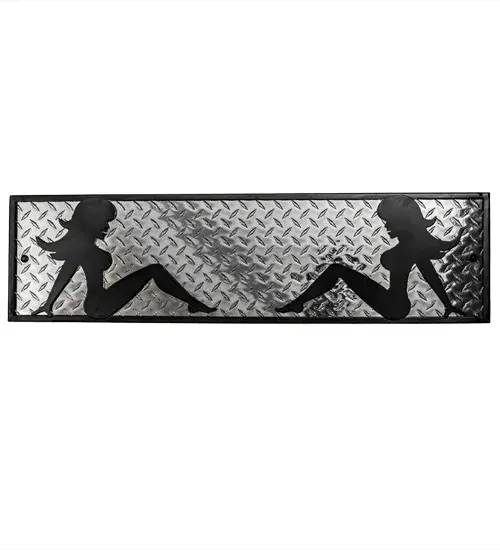 36"W Diamond Turbine Lady Vanity Light - Image 5