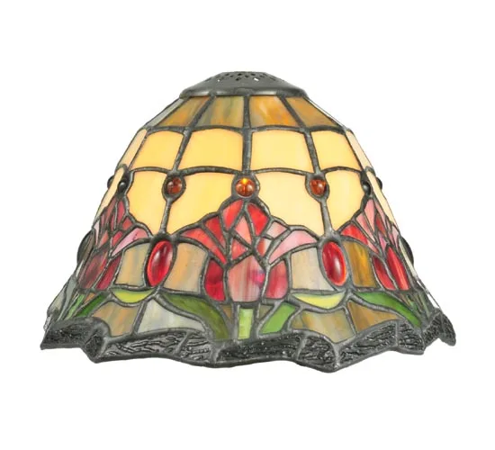 8" Wide Colonial Tulip Shade