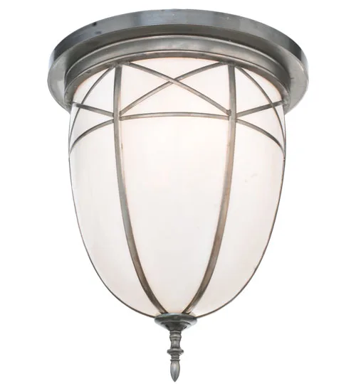 16"W Borough Hall Flushmount