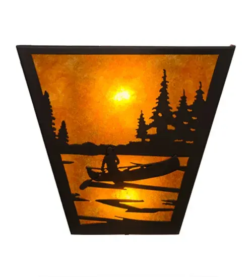 The Meyda Tiffany - Canoe At Lake by Meyda Lighting - Image 5