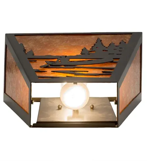 The Meyda Tiffany - Canoe At Lake by Meyda Lighting - Image 8
