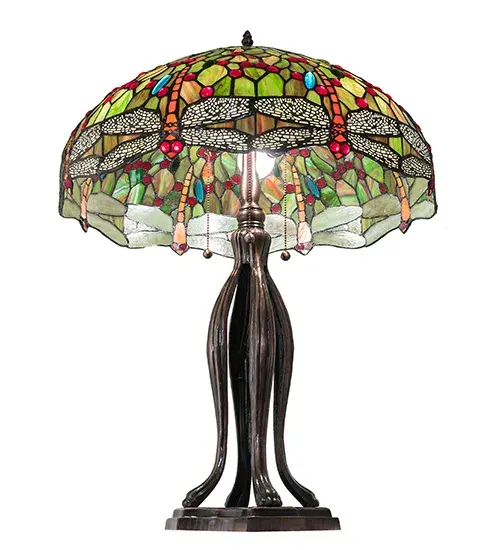 The Tiffany Hanginghead Dragonfly by Meyda Lighting - Image 6