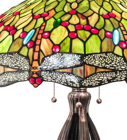 The Tiffany Hanginghead Dragonfly by Meyda Lighting - Image 7