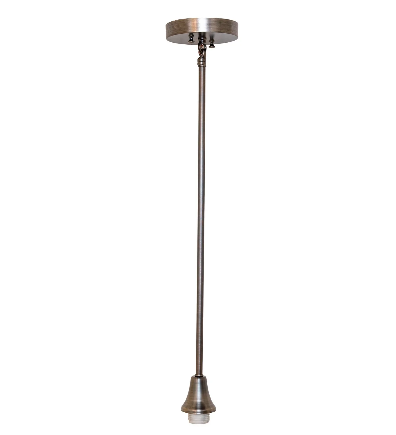 One Light Pendant Hardware in Antique Nickel