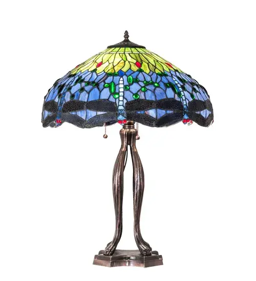 The Tiffany Hanginghead Dragonfly by Meyda Lighting - Image 5