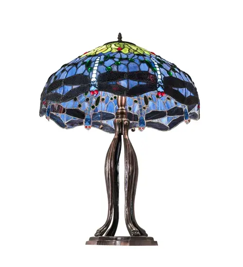 The Tiffany Hanginghead Dragonfly by Meyda Lighting - Image 6