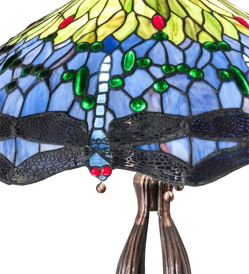 The Tiffany Hanginghead Dragonfly by Meyda Lighting - Image 7