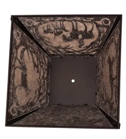 17"Sq Fox Hunt Shade - Image 3