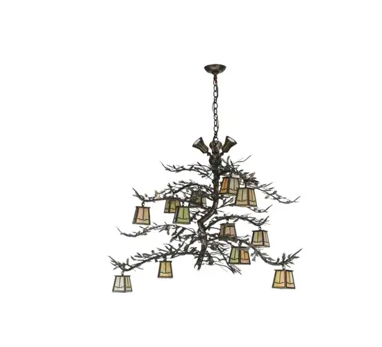 The Meyda Tiffany - Pine Branch by Meyda Lighting - Image 4