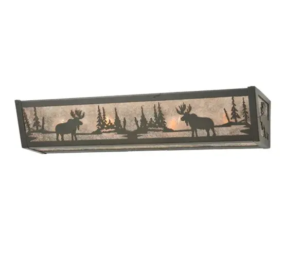 The Meyda Tiffany - Moose At Lake by Meyda Lighting - Image 1