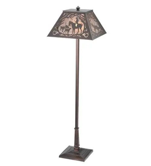 60" High Fox Hunt Floor Lamp - Image 2